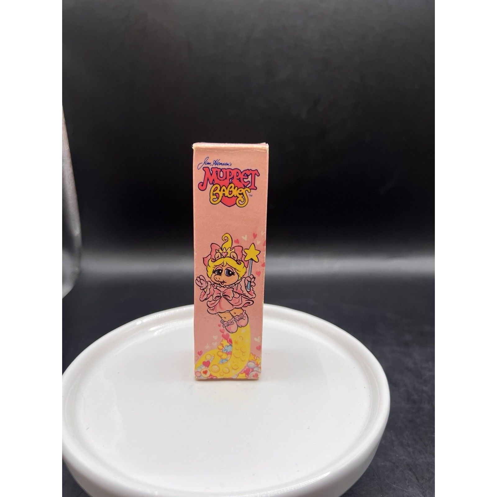 Vintage 1986 Avon Muppet Babies Miss Piggy Nail Tint And Stickers